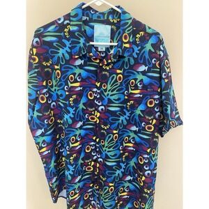 RSVLTS Men's 2XL‎ Rad Reef seersucker